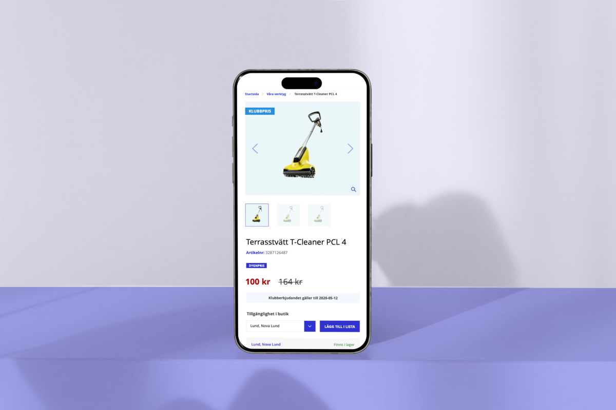 Tool rentals made digital - Tool Rental Service Design